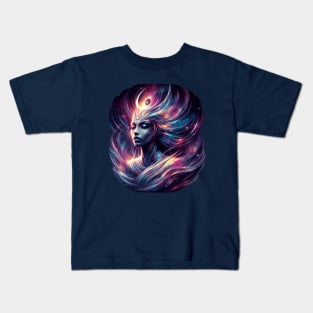 Galaxy Goddess Isis Kids T-Shirt